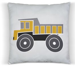 Kussen kiepwagen oker