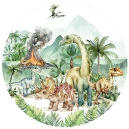 Dino Muurcirkel Kinderkamer
