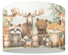 Bosdieren Vrienden Kinderlamp