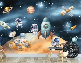 Ruimtevaart Behang