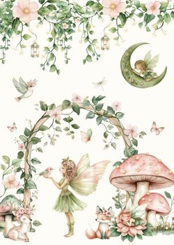 Poster dromerige elfen