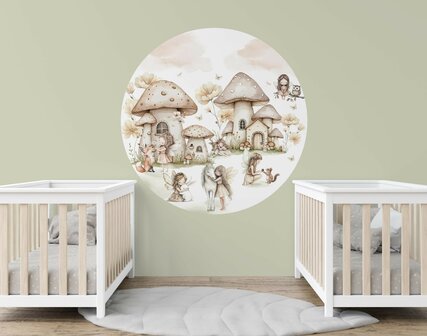 Elfjes Muurcirkel Naturel