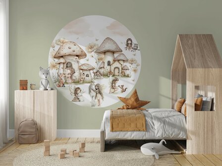 Elfjes Muurcirkel Naturel