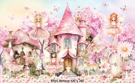 Betoverend Elfjes Behang