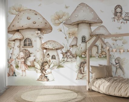 Elfen Behang Naturel