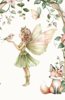 Dromerig Elfen Behang