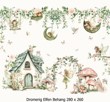 Dromerig Elfen Behang
