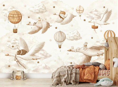 Droomvlucht Behang