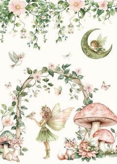 Poster dromerige elfen