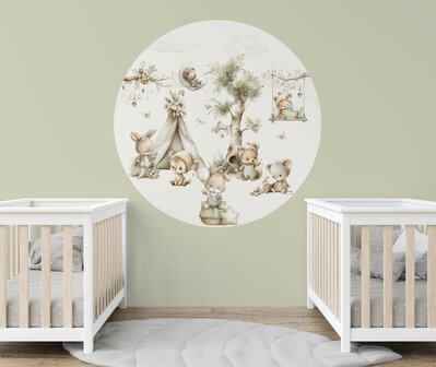 Muurcirkel Kleine Bosvriendjes