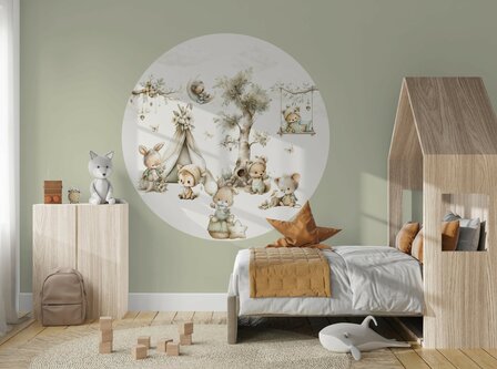 Muurcirkel Kleine Bosvriendjes