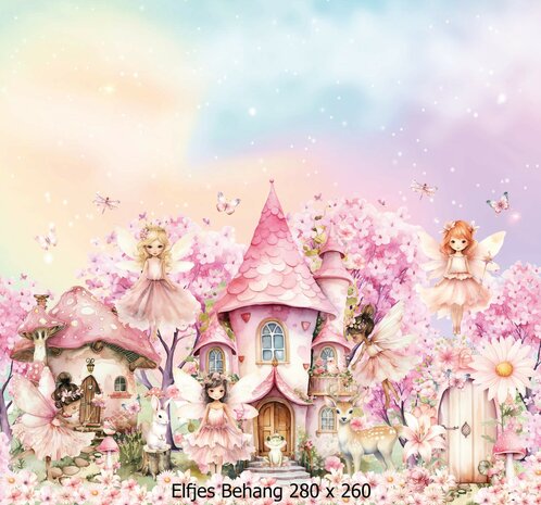 Betoverend Elfjes Behang