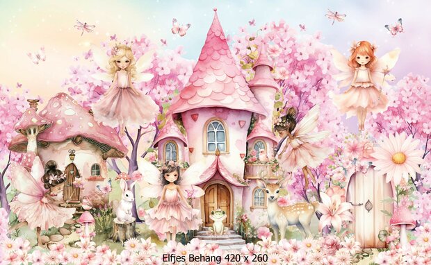 Betoverend Elfjes Behang