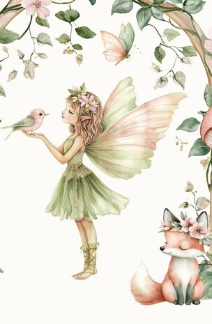 Dromerig Elfen Behang