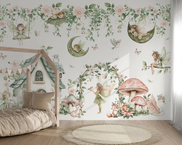 Dromerig Elfen Behang