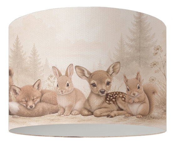 Kinderlamp Woodland Bosdieren |  baby- en kinderkamer