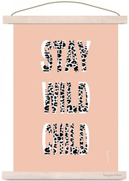 poster stay wild roze