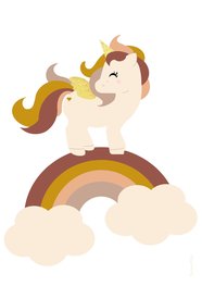 poster unicorn paardje 2020