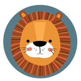 behangcirkel lion